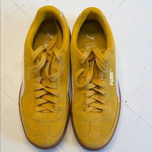 Puma Mustard Yellow Sneakers